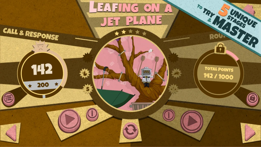 StageMenu - FingerBand - Screenshot Screenshot for the game 'Finger Band'
